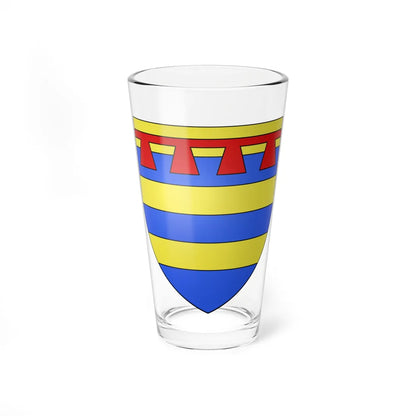 Armoiries de Hesperange (Luxembourg) (Coat of Arms) Pint Glass 16oz 16oz - Go Mug Yourself