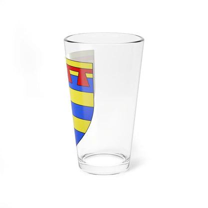 Armoiries de Hesperange (Luxembourg) (Coat of Arms) Pint Glass 16oz - Go Mug Yourself