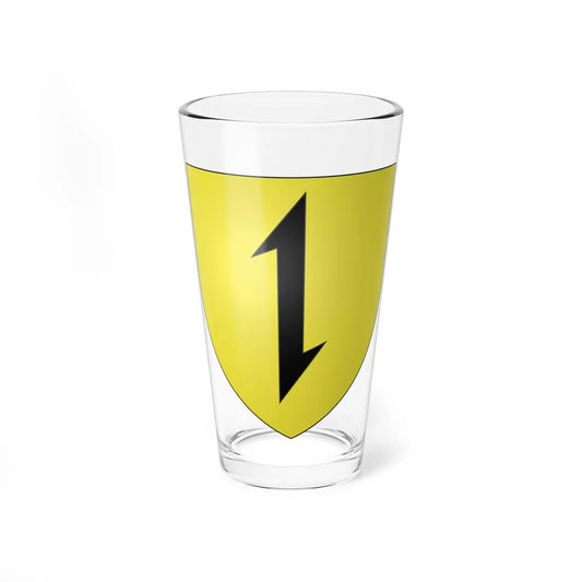 Armoiries de Hillesheim (Luxembourg) (Coat of Arms) Pint Glass 16oz 16oz - Go Mug Yourself