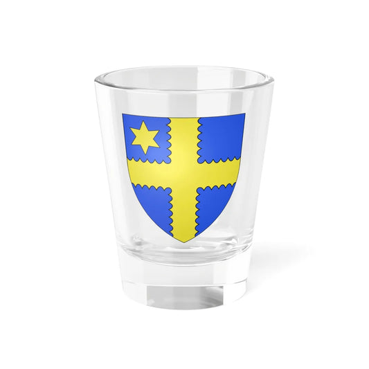 Armoiries de Hombourg 3 (Luxembourg) (Coat of Arms) Shot Glass 1.5oz 1.5oz - Go Mug Yourself