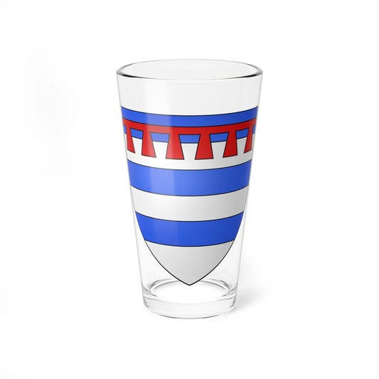 Armoiries de Huncherange (Luxembourg) (Coat of Arms) Pint Glass 16oz 16oz - Go Mug Yourself