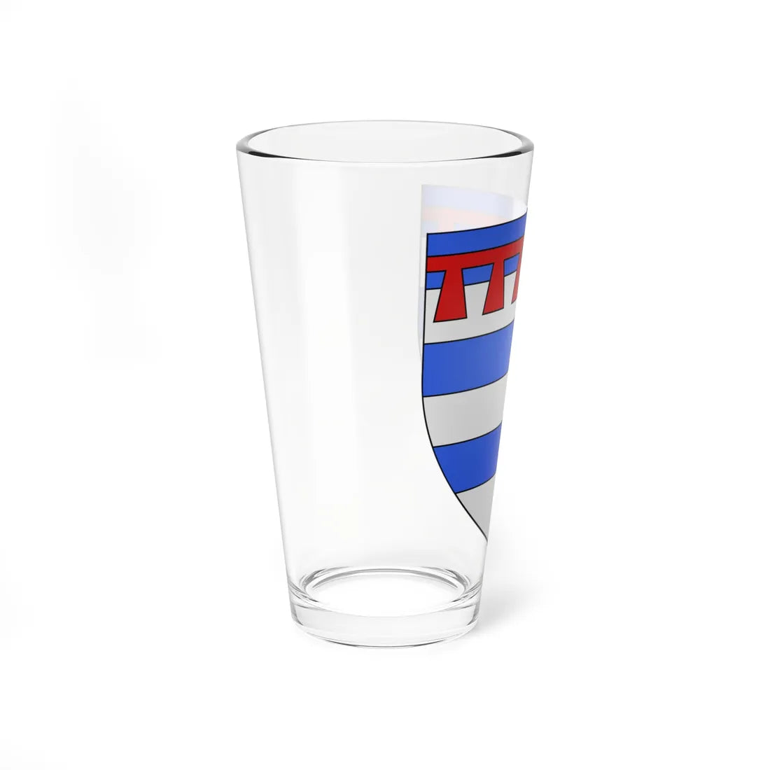 Armoiries de Huncherange (Luxembourg) (Coat of Arms) Pint Glass 16oz - Go Mug Yourself
