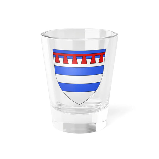 Armoiries de Huncherange (Luxembourg) (Coat of Arms) Shot Glass 1.5oz 1.5oz - Go Mug Yourself