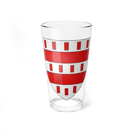 Armoiries de Hunolstein 2 (Luxembourg) (Coat of Arms) Pint Glass 16oz 16oz - Go Mug Yourself