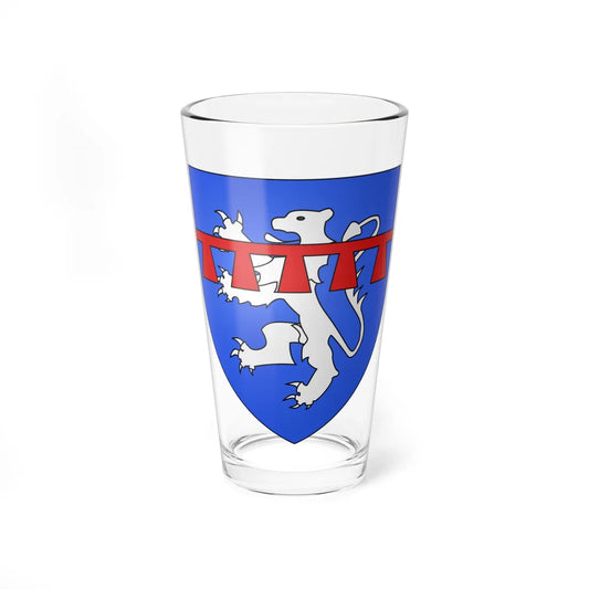 Armoiries de Junkerode 1 (Luxembourg) (Coat of Arms) Pint Glass 16oz 16oz - Go Mug Yourself