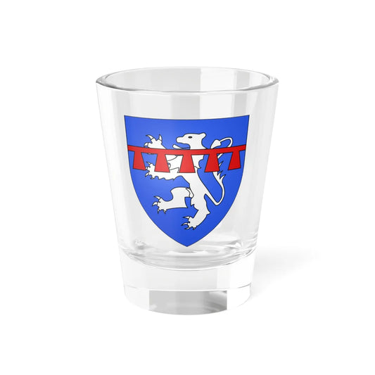Armoiries de Junkerode 1 (Luxembourg) (Coat of Arms) Shot Glass 1.5oz 1.5oz - Go Mug Yourself