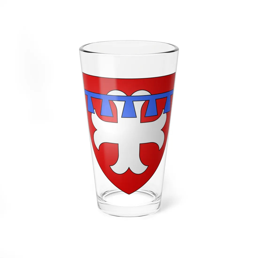 Armoiries de Kahler (Luxembourg) (Coat of Arms) Pint Glass 16oz - Go Mug Yourself