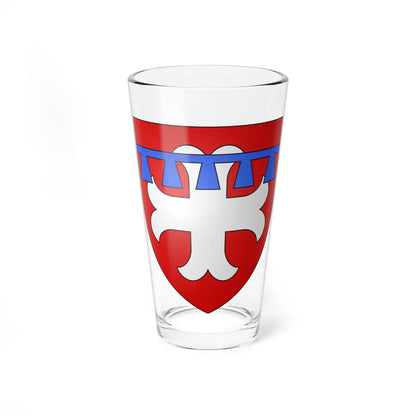 Armoiries de Kahler (Luxembourg) (Coat of Arms) Pint Glass 16oz - Go Mug Yourself