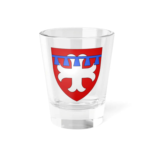 Armoiries de Kahler (Luxembourg) (Coat of Arms) Shot Glass 1.5oz 1.5oz - Go Mug Yourself