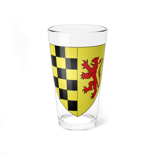 Armoiries de Koerich 3 (Luxembourg) (Coat of Arms) Pint Glass 16oz 16oz - Go Mug Yourself