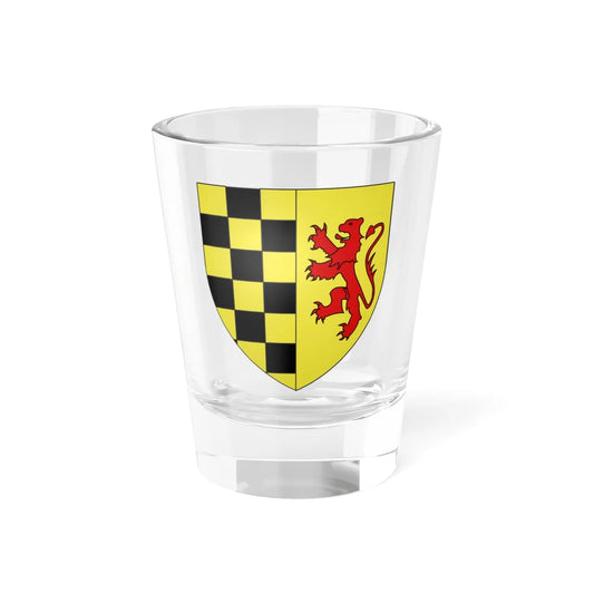 Armoiries de Koerich 3 (Luxembourg) (Coat of Arms) Shot Glass 1.5oz 1.5oz - Go Mug Yourself