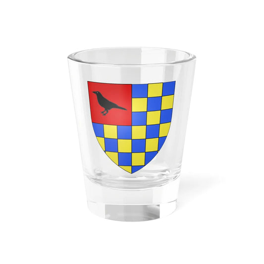 Armoiries de Koppenstein (Luxembourg) (Coat of Arms) Shot Glass 1.5oz 1.5oz - Go Mug Yourself