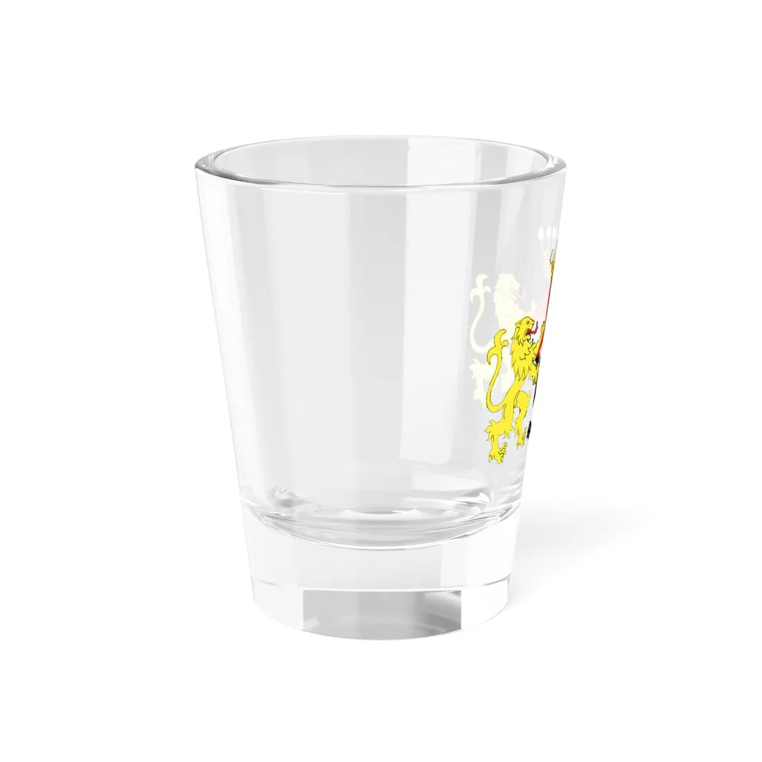 Armoiries de la baronne Léonie Cooreman (Belgium) (Coat of Arms) Shot Glass 1.5oz - Go Mug Yourself