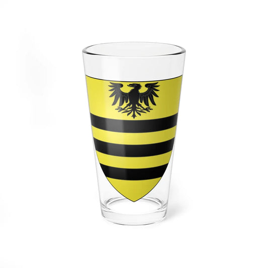 Armoiries de Landscheid (Luxembourg) (Coat of Arms) Pint Glass 16oz 16oz - Go Mug Yourself