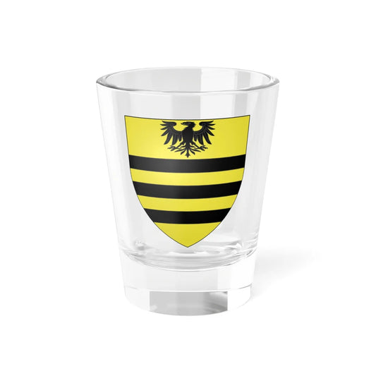 Armoiries de Landscheid (Luxembourg) (Coat of Arms) Shot Glass 1.5oz 1.5oz - Go Mug Yourself