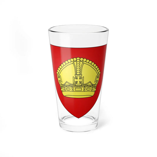 Armoiries de Landskron (Luxembourg) (Coat of Arms) Pint Glass 16oz 16oz - Go Mug Yourself
