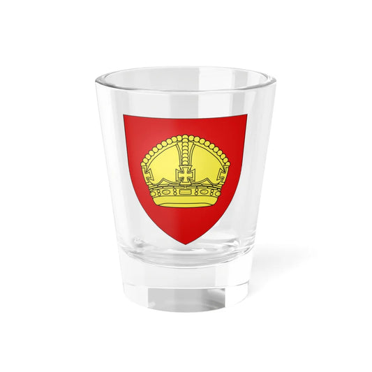 Armoiries de Landskron (Luxembourg) (Coat of Arms) Shot Glass 1.5oz 1.5oz - Go Mug Yourself