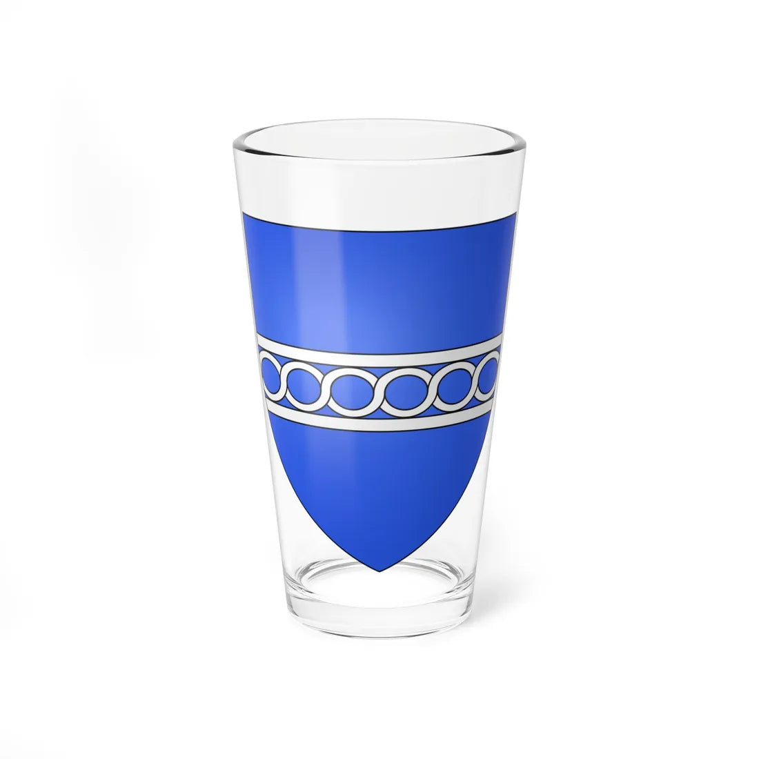 Armoiries de Lardenois de Ville 1 (Belgium) (Coat of Arms) Pint Glass 16oz 16oz - Go Mug Yourself