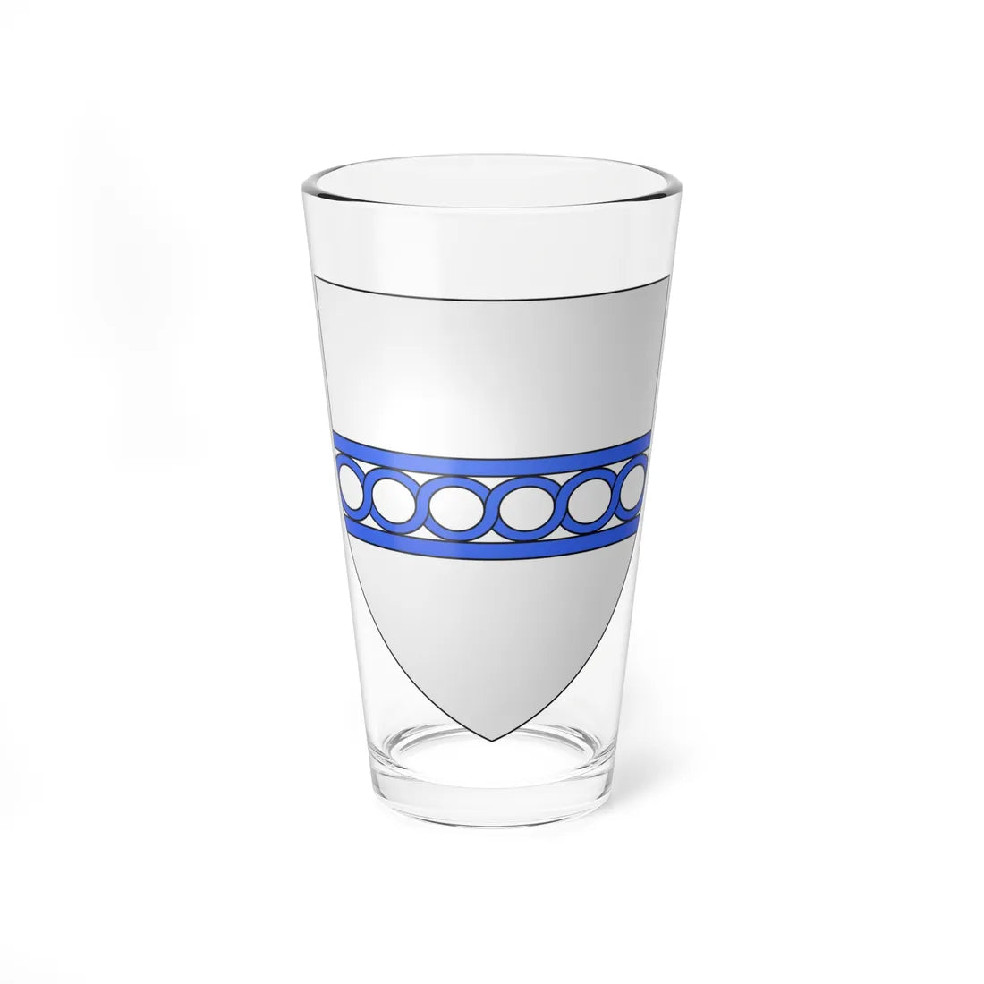 Armoiries de Lardenois de Ville 2 (Belgium) (Coat of Arms) Pint Glass 16oz 16oz - Go Mug Yourself
