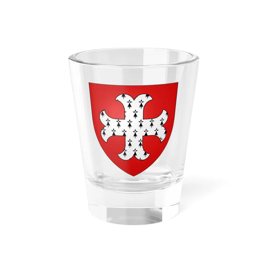 Armoiries de Larochette 4 (Luxembourg) (Coat of Arms) Shot Glass 1.5oz 1.5oz - Go Mug Yourself