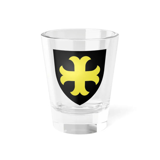 Armoiries de Limpach 3 (Luxembourg) (Coat of Arms) Shot Glass 1.5oz 1.5oz - Go Mug Yourself