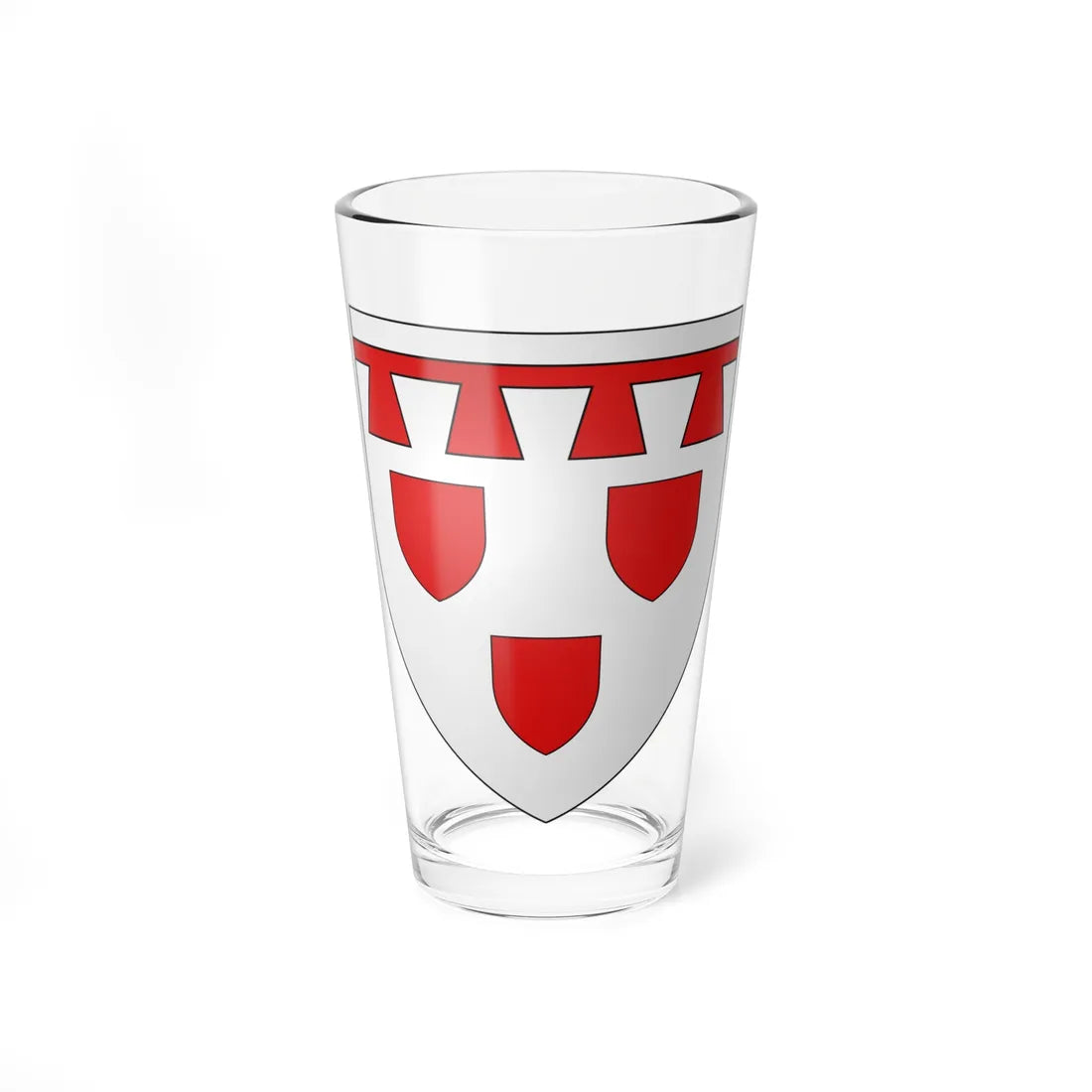 Armoiries de Lissingen 1 (Luxembourg) (Coat of Arms) Pint Glass 16oz 16oz - Go Mug Yourself