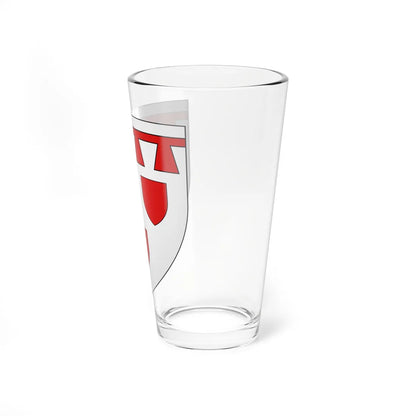 Armoiries de Lissingen 1 (Luxembourg) (Coat of Arms) Pint Glass 16oz - Go Mug Yourself