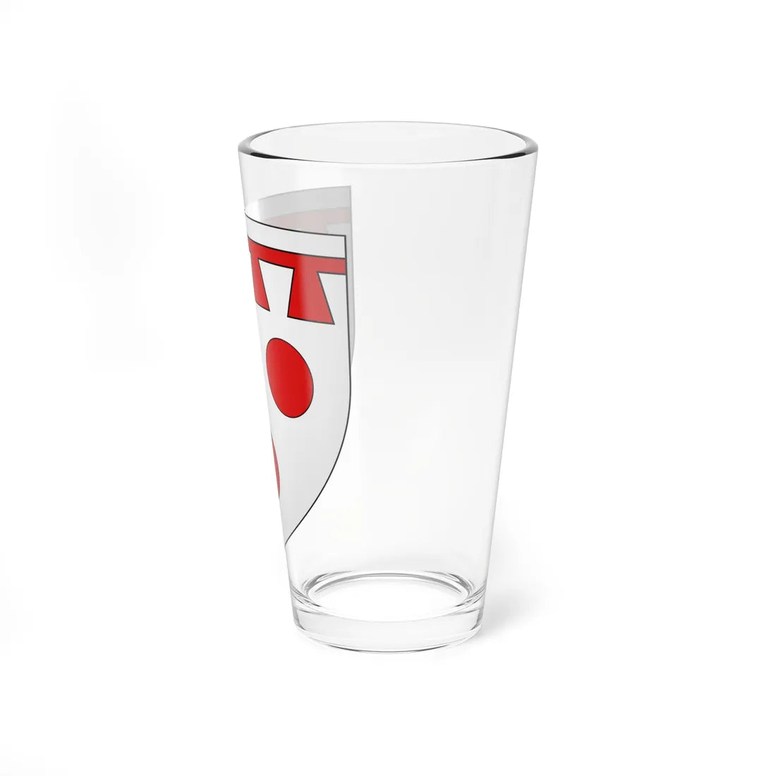 Armoiries de Lissingen 2 (Luxembourg) (Coat of Arms) Pint Glass 16oz - Go Mug Yourself