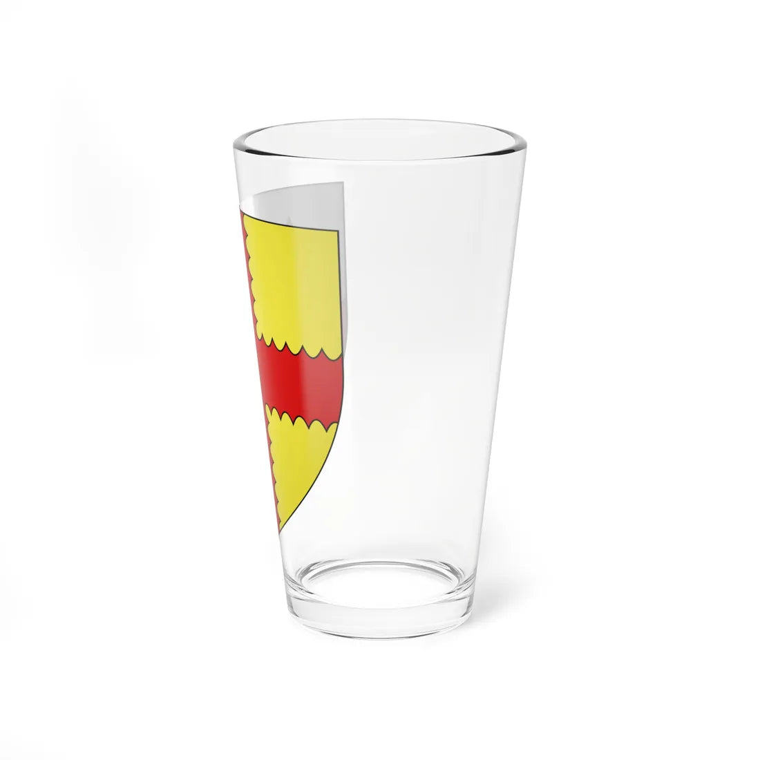 Armoiries de Lontzen (Luxembourg) (Coat of Arms) Pint Glass 16oz - Go Mug Yourself