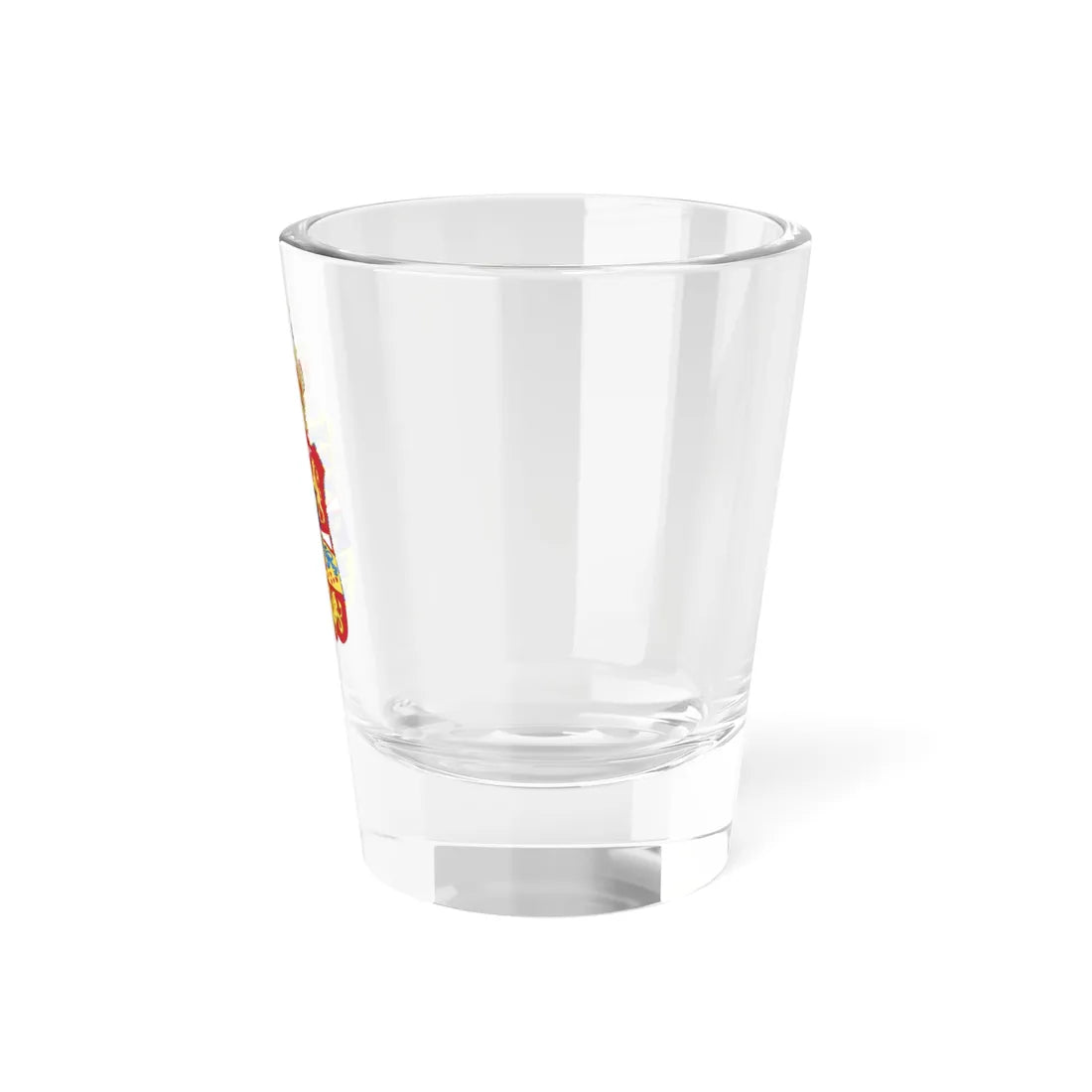Armoiries de Louise et Caroline Mathilde de Grande Bretagne reine Danemark et Norvège (Denmark) (Coat of Arms) Shot Glass 1.5oz - Go Mug Yourself