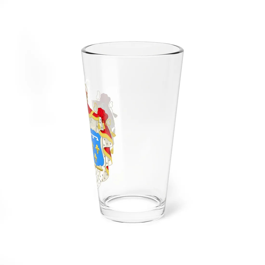 Armoiries de Marie dOrléans princesse de Danemark (Denmark) (Coat of Arms) Pint Glass 16oz - Go Mug Yourself