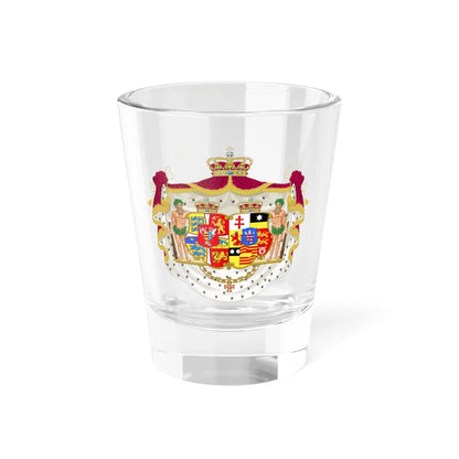 Armoiries de Marie-Sophie de Hesse-Cassel1 (Denmark) (Coat of Arms) Shot Glass 1.5oz 1.5oz - Go Mug Yourself