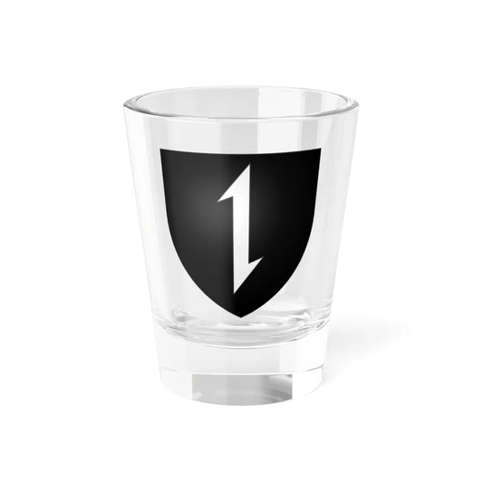 Armoiries de Metzenhausen (Luxembourg) (Coat of Arms) Shot Glass 1.5oz 1.5oz - Go Mug Yourself