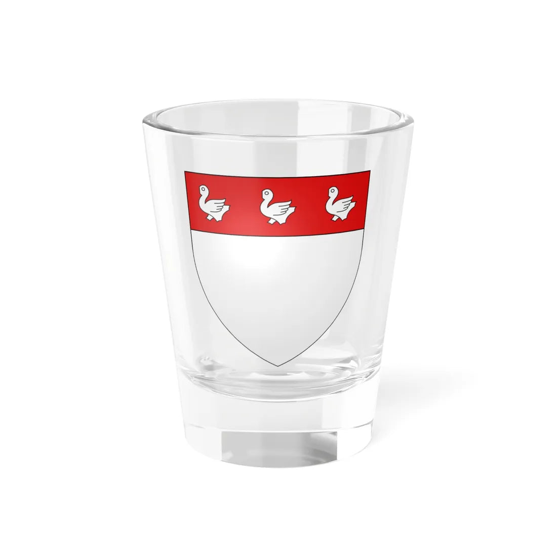 Armoiries de Meysembourg 2 (Luxembourg) (Coat of Arms) Shot Glass 1.5oz - Go Mug Yourself