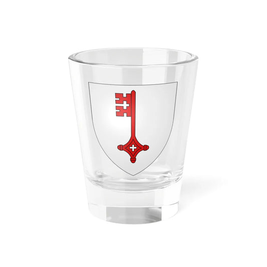 Armoiries de Moncler (Luxembourg) (Coat of Arms) Shot Glass 1.5oz 1.5oz - Go Mug Yourself