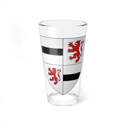 Armoiries de Montjardin 2 (Belgium) (Coat of Arms) Pint Glass 16oz 16oz - Go Mug Yourself