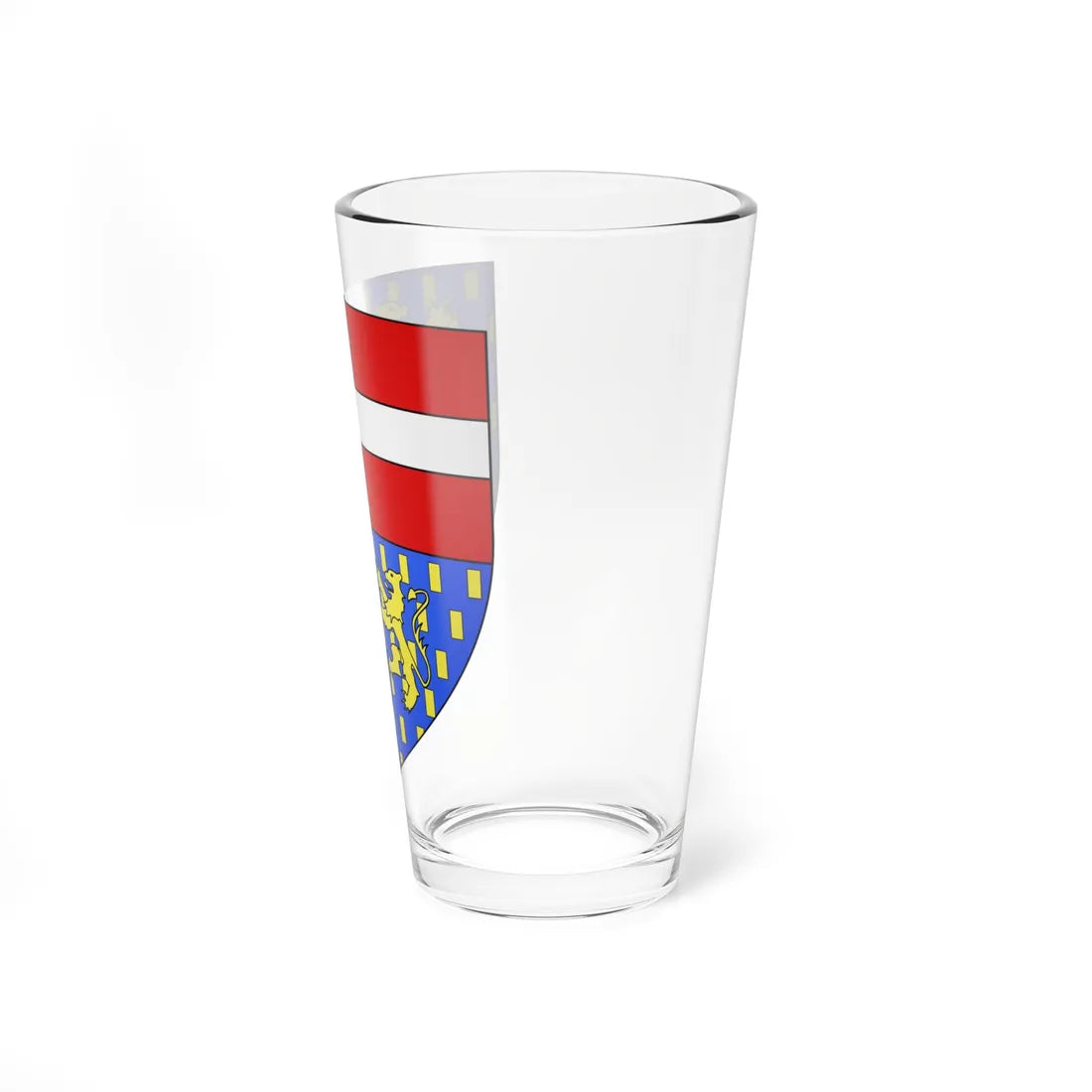 Armoiries de Nassau 2 (Luxembourg) (Coat of Arms) Pint Glass 16oz - Go Mug Yourself