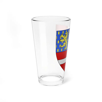Armoiries de Nassau 2 (Luxembourg) (Coat of Arms) Pint Glass 16oz - Go Mug Yourself