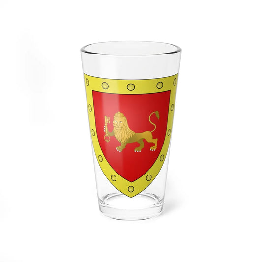 Armoiries de Québec 1833-1949 (Canada) (Coat of Arms) Pint Glass 16oz 16oz - Go Mug Yourself