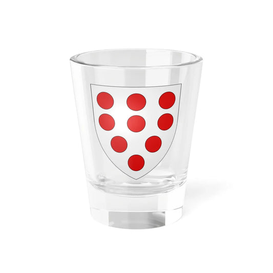 Armoiries de Schoonvorst (Luxembourg) (Coat of Arms) Shot Glass 1.5oz 1.5oz - Go Mug Yourself