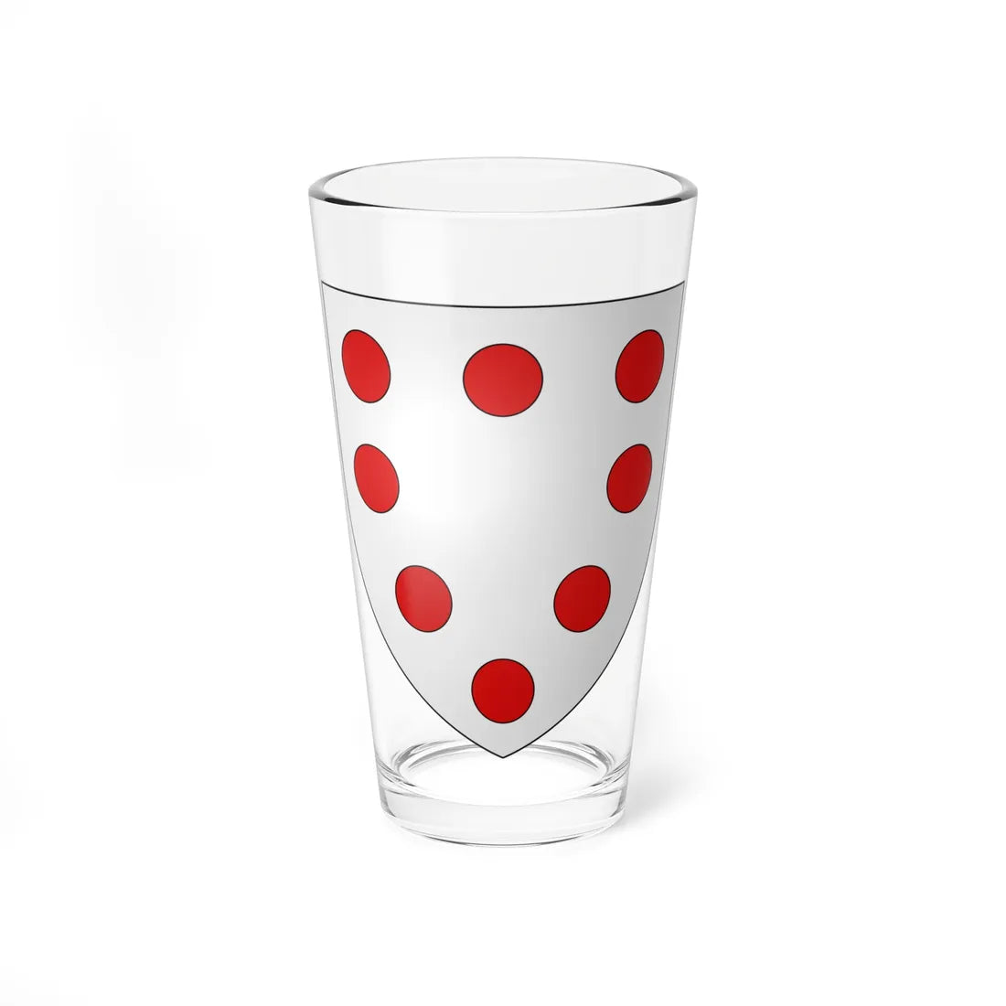 Armoiries de Stael (Luxembourg) (Coat of Arms) Pint Glass 16oz 16oz - Go Mug Yourself