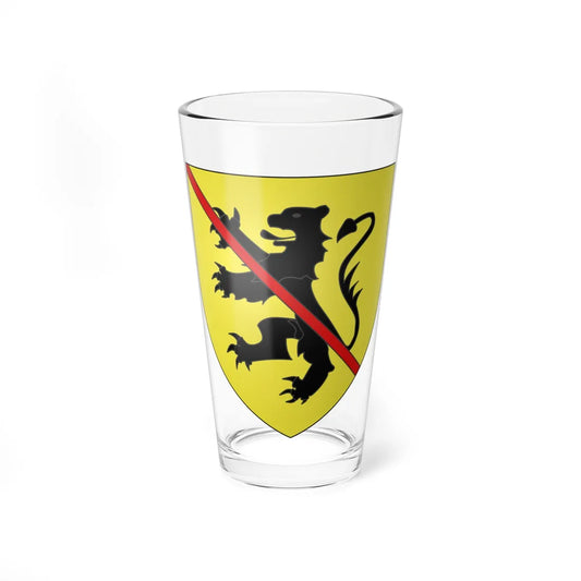 Armoiries de Vianden 2 (Luxembourg) (Coat of Arms) Pint Glass 16oz 16oz - Go Mug Yourself