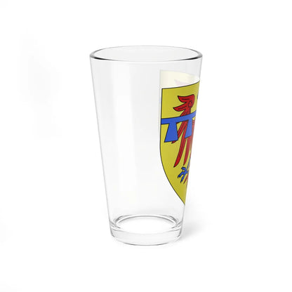 Armoiries de Walcourt 2 (Belgium) (Coat of Arms) Pint Glass 16oz - Go Mug Yourself