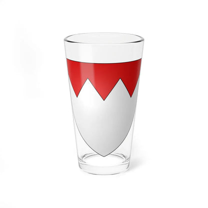Armoiries de Warisoulx (Belgium) (Coat of Arms) Pint Glass 16oz 16oz - Go Mug Yourself