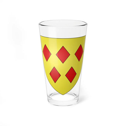 Armoiries de Wilsacker (Luxembourg) (Coat of Arms) Pint Glass 16oz 16oz - Go Mug Yourself