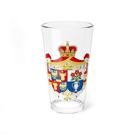 Armoiries dElena Rosetti (Algeria) (Coat of Arms) Pint Glass 16oz 16oz - Go Mug Yourself