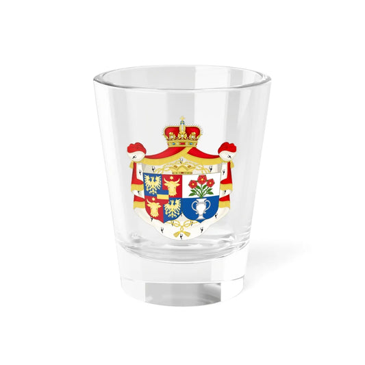 Armoiries dElena Rosetti (Algeria) (Coat of Arms) Shot Glass 1.5oz 1.5oz - Go Mug Yourself