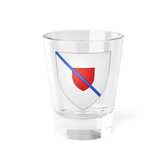 Armoiries dEll (Luxembourg) (Coat of Arms) Shot Glass 1.5oz 1.5oz - Go Mug Yourself