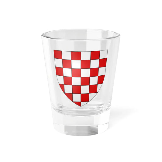 Armoiries dEllenbach 1 (Luxembourg) (Coat of Arms) Shot Glass 1.5oz 1.5oz - Go Mug Yourself