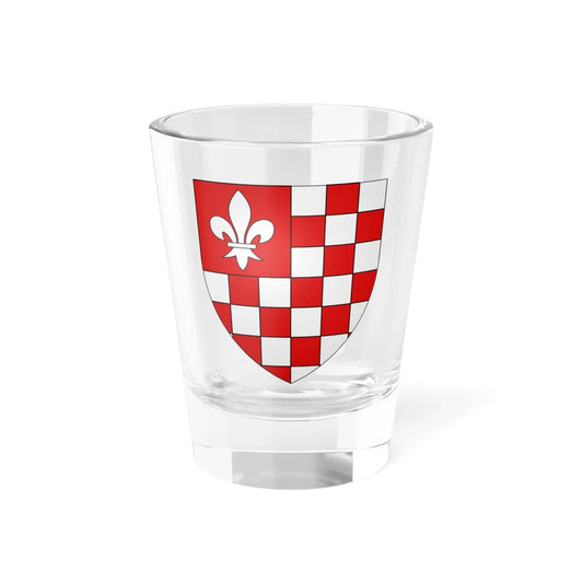 Armoiries dEllenbach 2 (Luxembourg) (Coat of Arms) Shot Glass 1.5oz 1.5oz - Go Mug Yourself